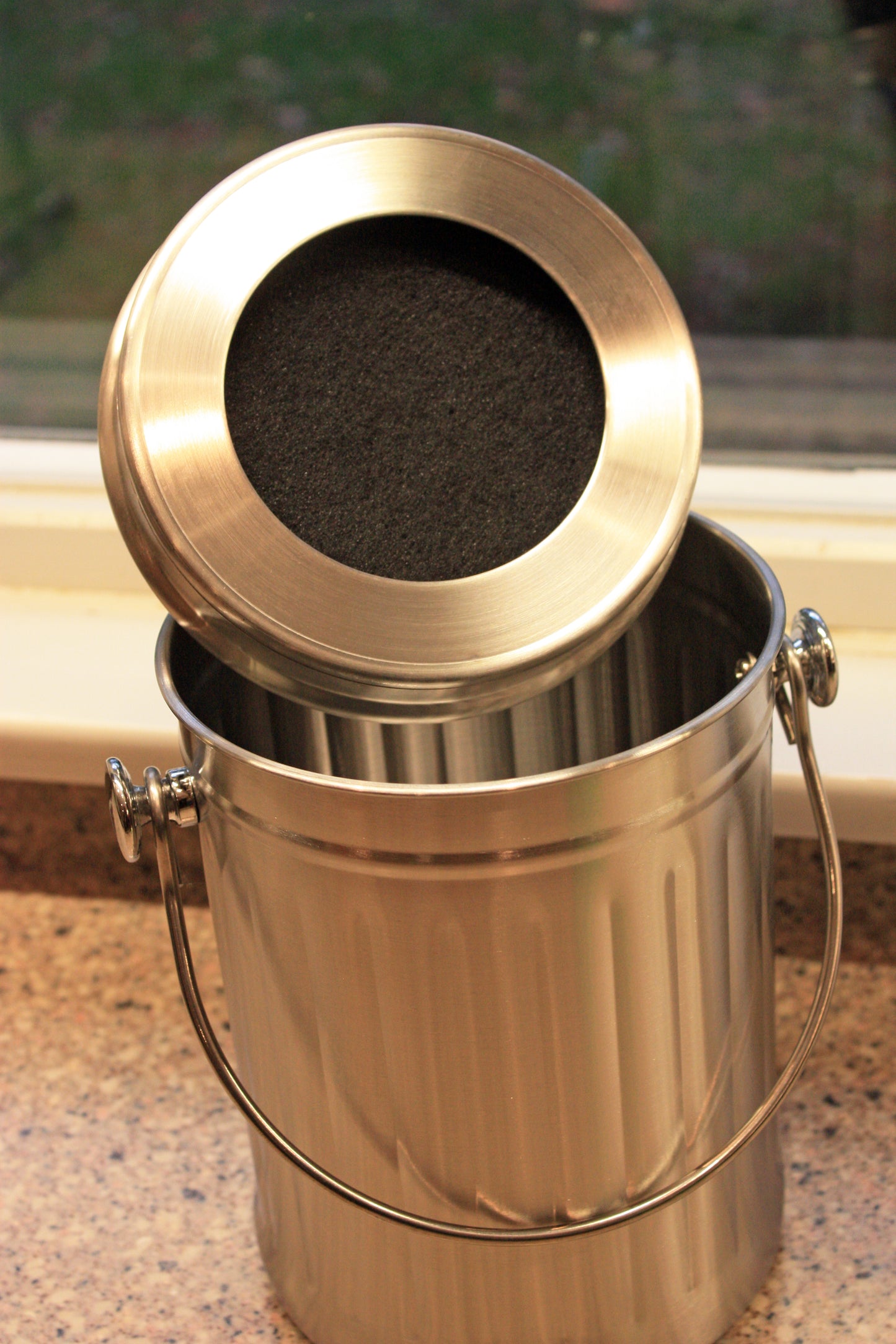 Stainless Steel Kitchen Composter 3 Quart