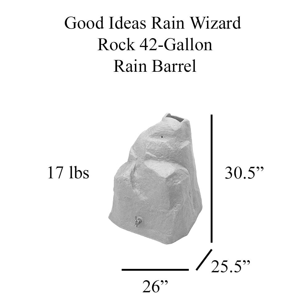 Rain Collecting Rock