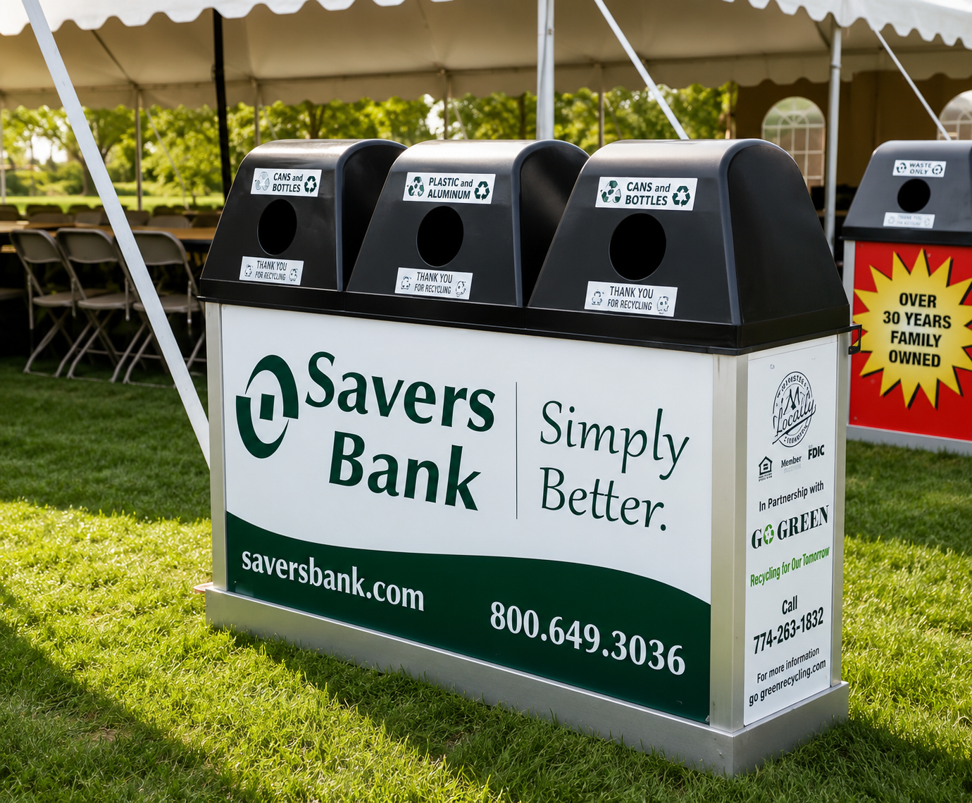 Recycle & Waste Bins