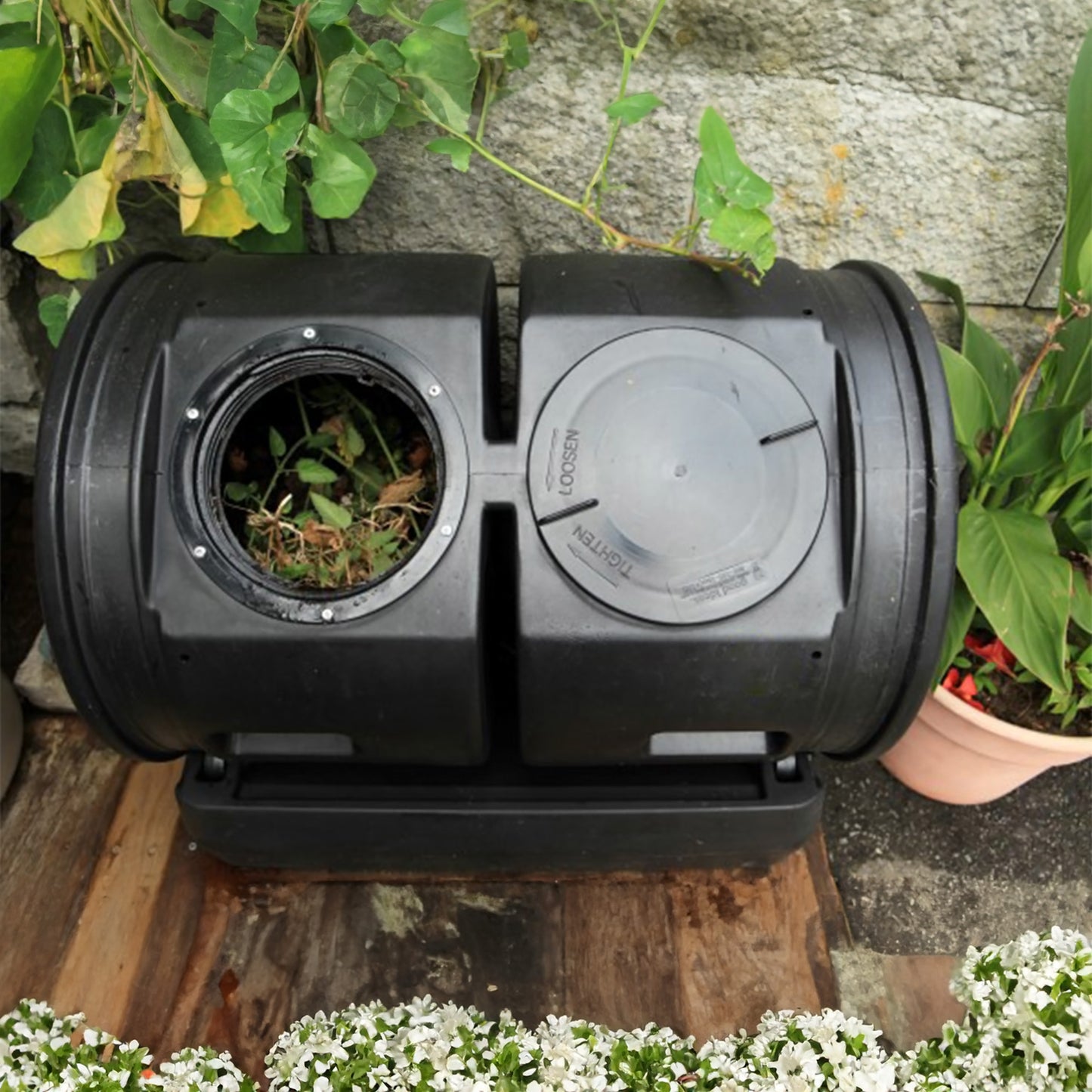 Dual Composting Tumbler