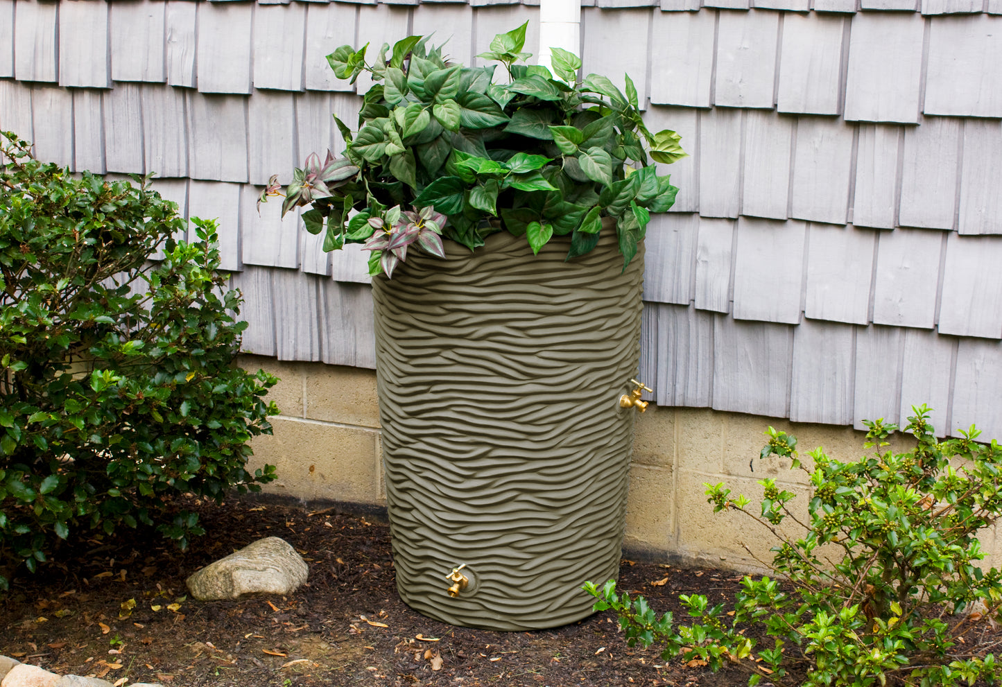 2 Spigot Rain Collecting Planter