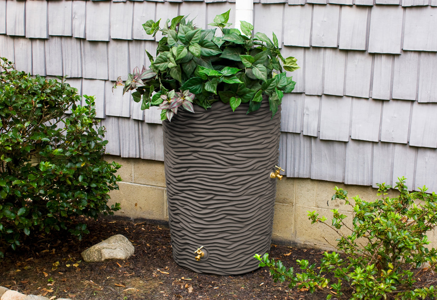 2 Spigot Rain Collecting Planter