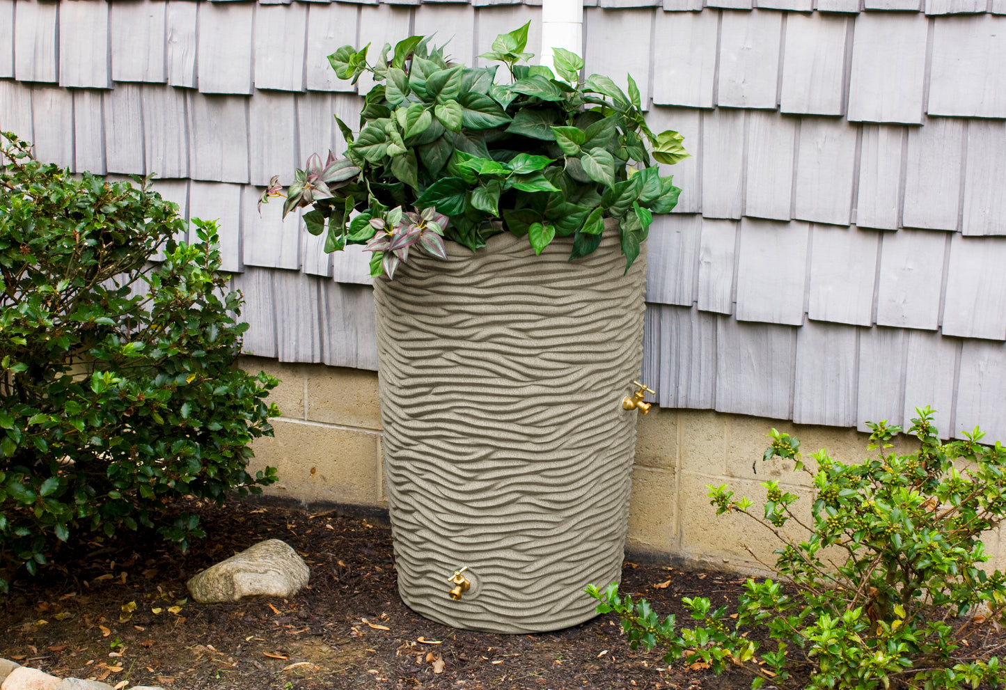 2 Spigot Rain Collecting Planter