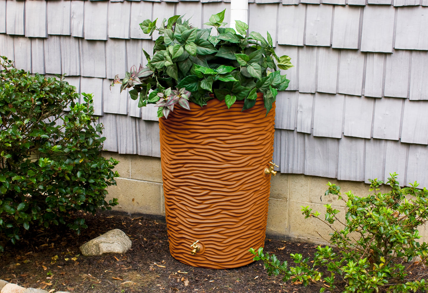 2 Spigot Rain Collecting Planter